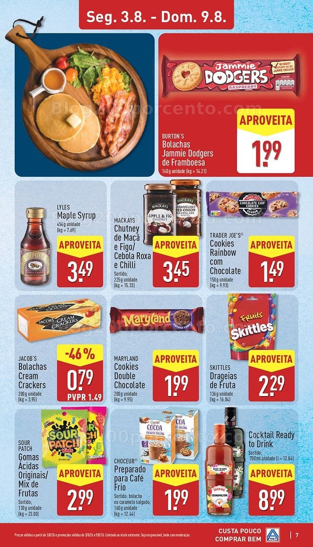Antevisão Folheto ALDI Sabores do Mundo Promoções de 3 a 9 agosto